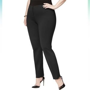 Alfani skinny leg, comfort waist, black pants - size 14
